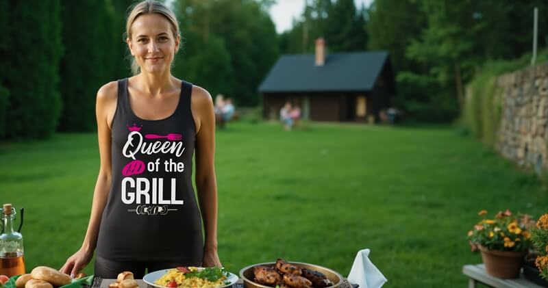 Dámské tílko grilování